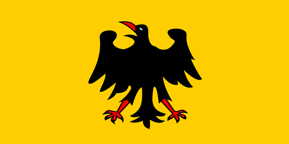 Lá cờ Đức ở giai đoạn trung cổ