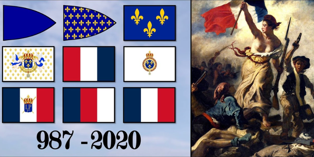 Sự thay đổi quốc kỳ qua từng giai đoạn lịch sử