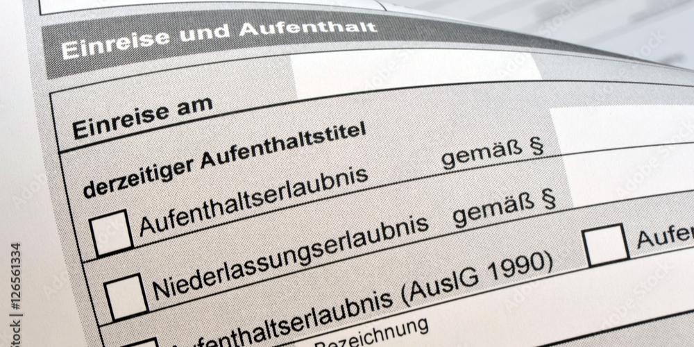 Thẻ cư trú Aufenthaltserlaubnis áp dụng với nhiều mục đích sống